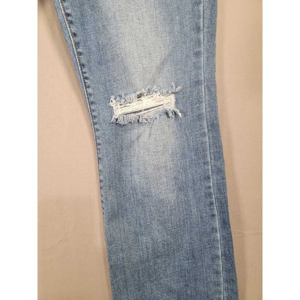 Judy Blue Jeans Women 18W High Rise Bootcut Distressed Stretch Denim Medium Wash - Picture 7 of 11
